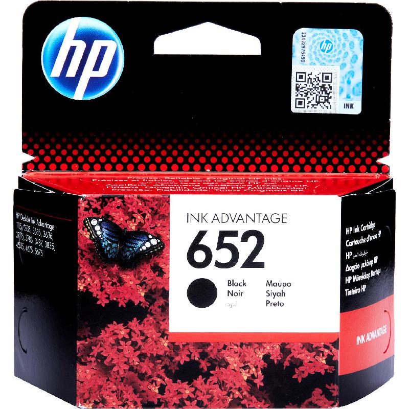 حبر اتش بي 652 اسود INK HP OR F6V25AE 652 BLACK