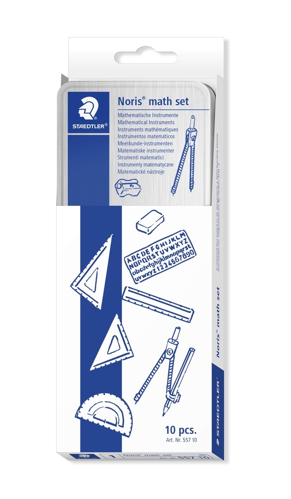 طقم أدوات هندسية ستدلر ST-557-10