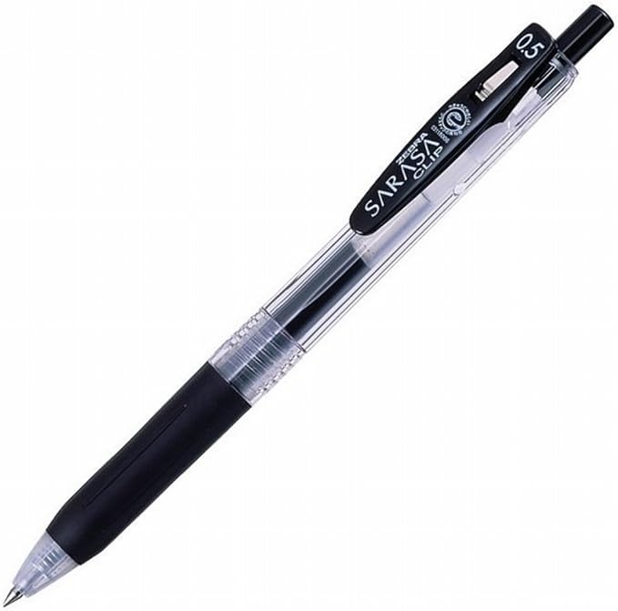 قلم كليب ساراسا 0.5 ظغاط اسود JJ15-BK