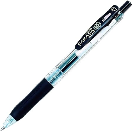 قلم كليب ساراسا 0.7 ظغاط اسود سائل JJB15-BK