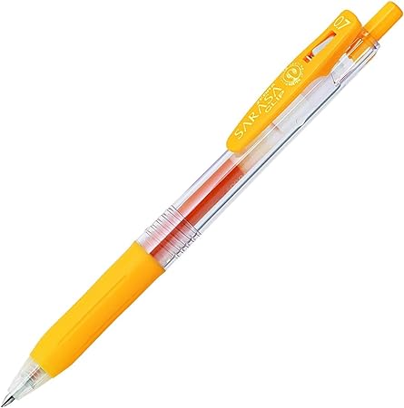 قلم ساراسا 0.7 ظغاط اصفر سائل JJB15-Y