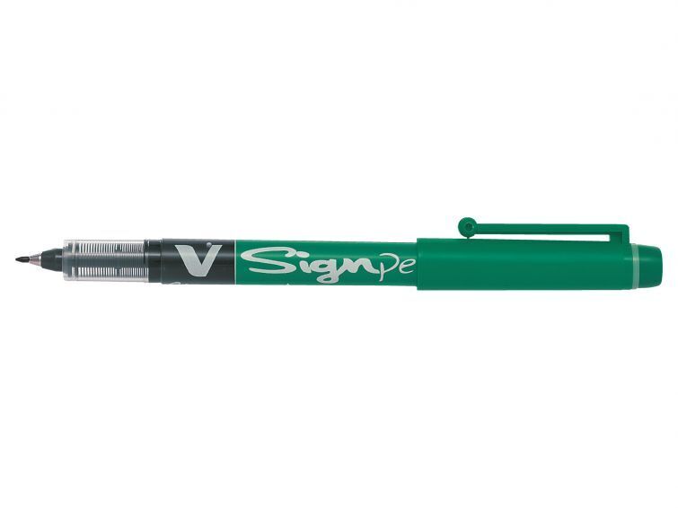 [SW-VSP-G]  قلم توقيع V-SIGN اخضر