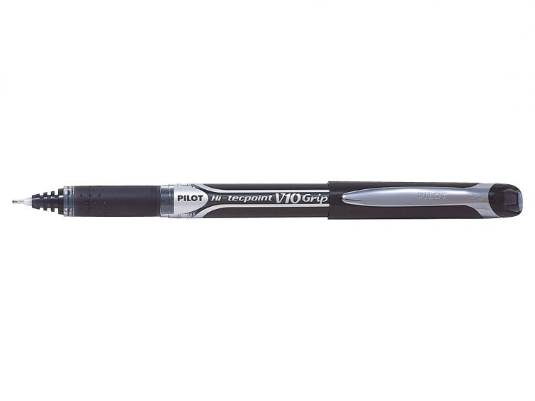 [BXGPN-V10-B]  قلم سايل Hi-tec-GRIP 1.0 اسود