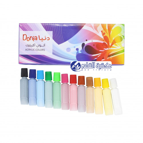 الوان اكريلك دنيا عصار 6 مل CC-6A