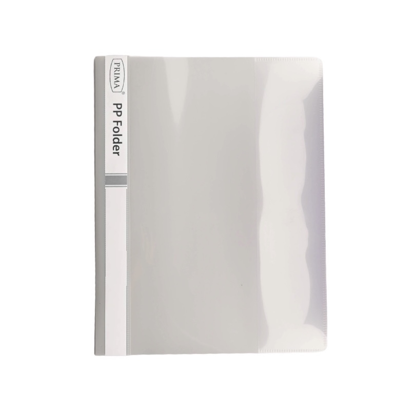 ملف وجه شفاف فضي A4 بريما PRI-339