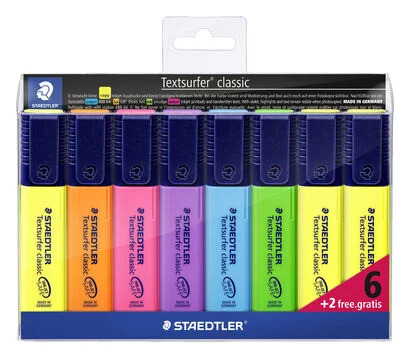 طقم مظهر ستدلر 6+2 لون ST-364-WP8