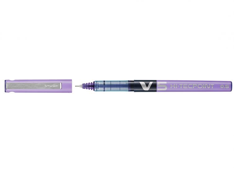 [BX-V5-V]  قلم سايل V5 0.5 بنفسجي 