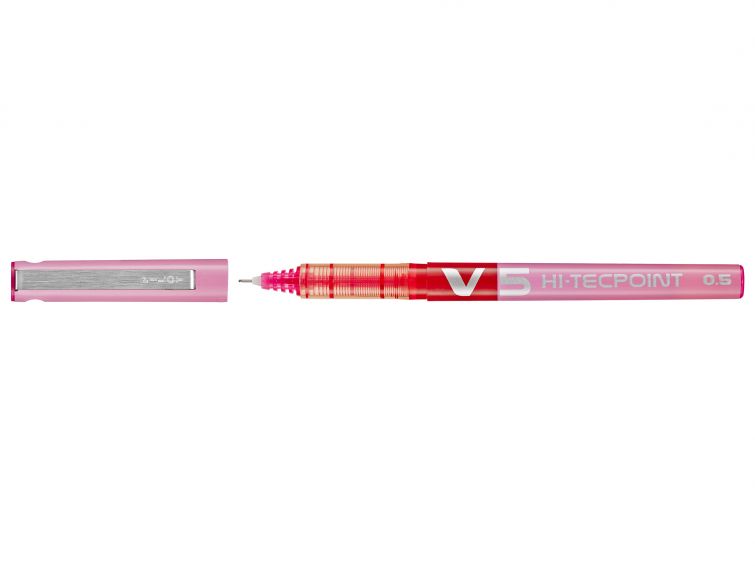 [BX-V5-P]  قلم سايل V5 0.5 زهري 