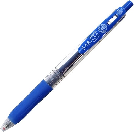 قلم كليب ساراسا 0.5 ظغاط ازرق فاتح JJ15-PB