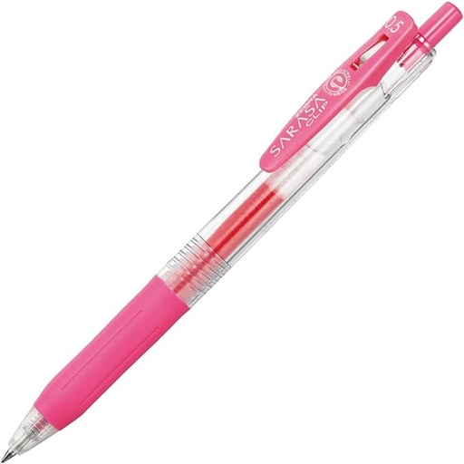 قلم كليب ساراسا 0.5 ظغاط وردي JJ15-P